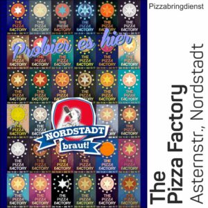 In der Pizza Factory könnt ihr unser 30167 Bier geniessen