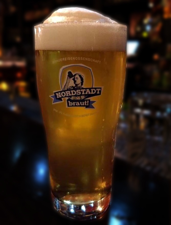 Gläser mit dem Logo Nordstadt braut!