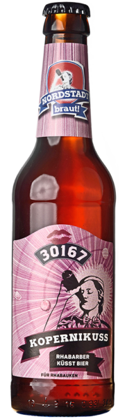Kopernikuss Biermischgetränk aus 30167Pils und Rhabarbersaftkonzentrat