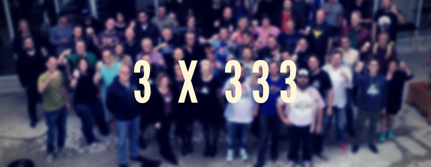 3 x 333