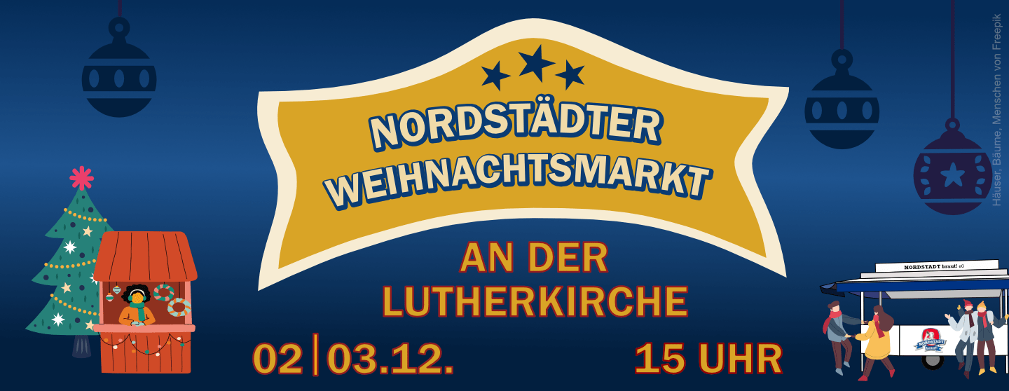 Weihnachtsmarkt an der Lutherkirche 2023