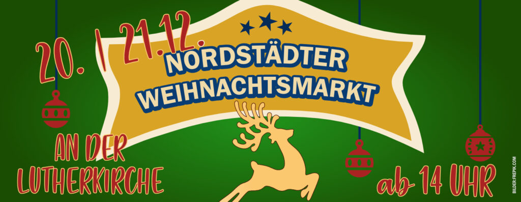 Weihnachtsmarkt an der Lutherkirche 2025 20. & 21. Dezember 2025 An der Lutherkirche, Hannover Nordstadt